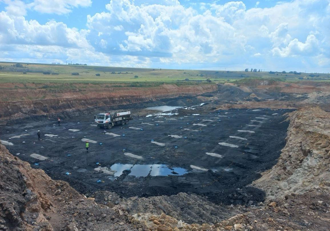Charging of Coal - Mining Drill Site in Limpopo